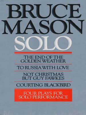 cover image of Bruce Mason Solo